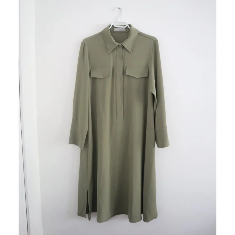 Brian Bailey Shirt Dress with Self Belt - Picture 2 of 11
